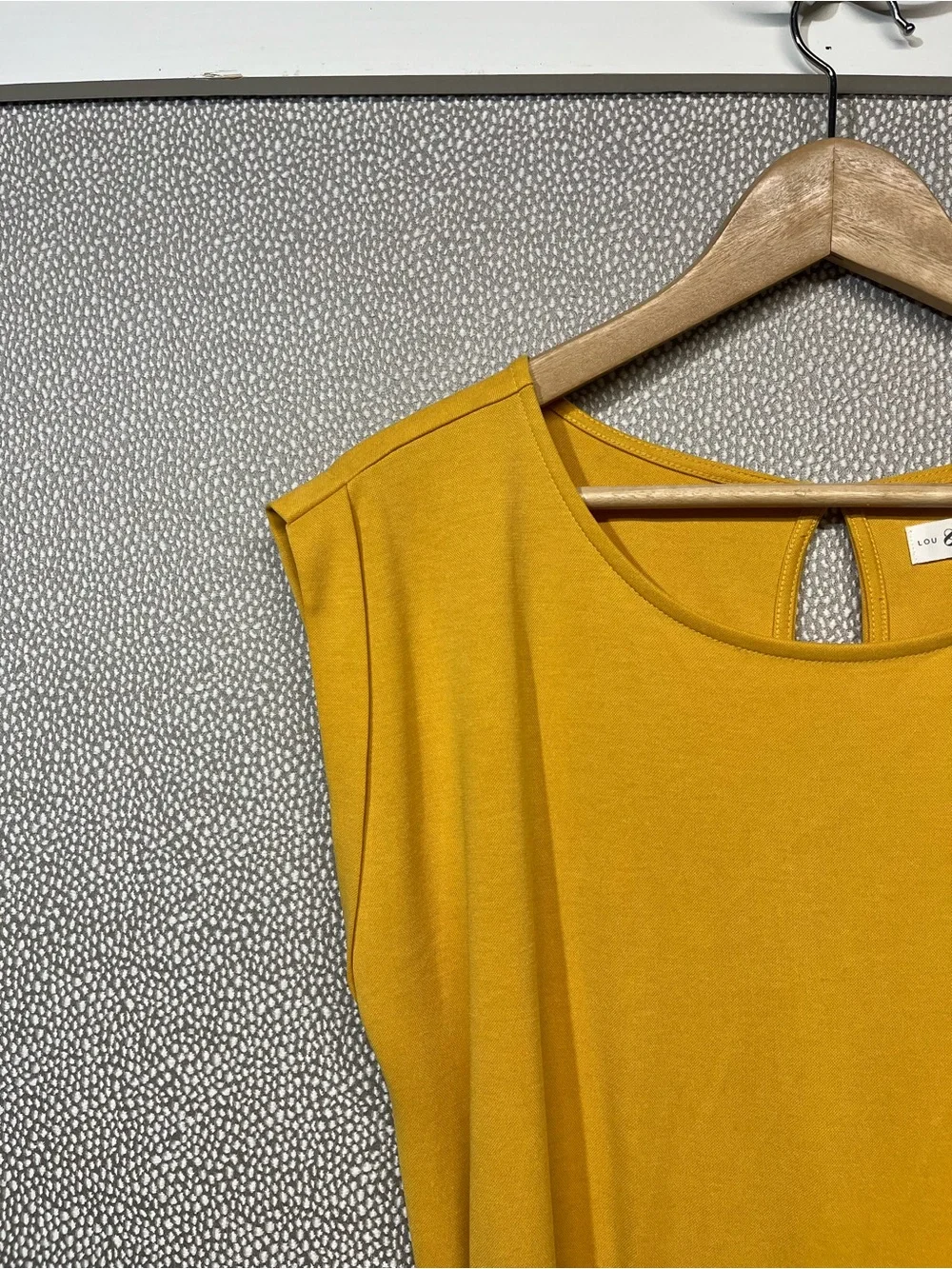🆕 S Lou & Grey for Loft Mustard Belted Sleeveless Jumpsuit Romper NWT